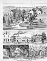 L.A. Parker, Alex. Goslin, W.N. Hoag, Erie County 1880